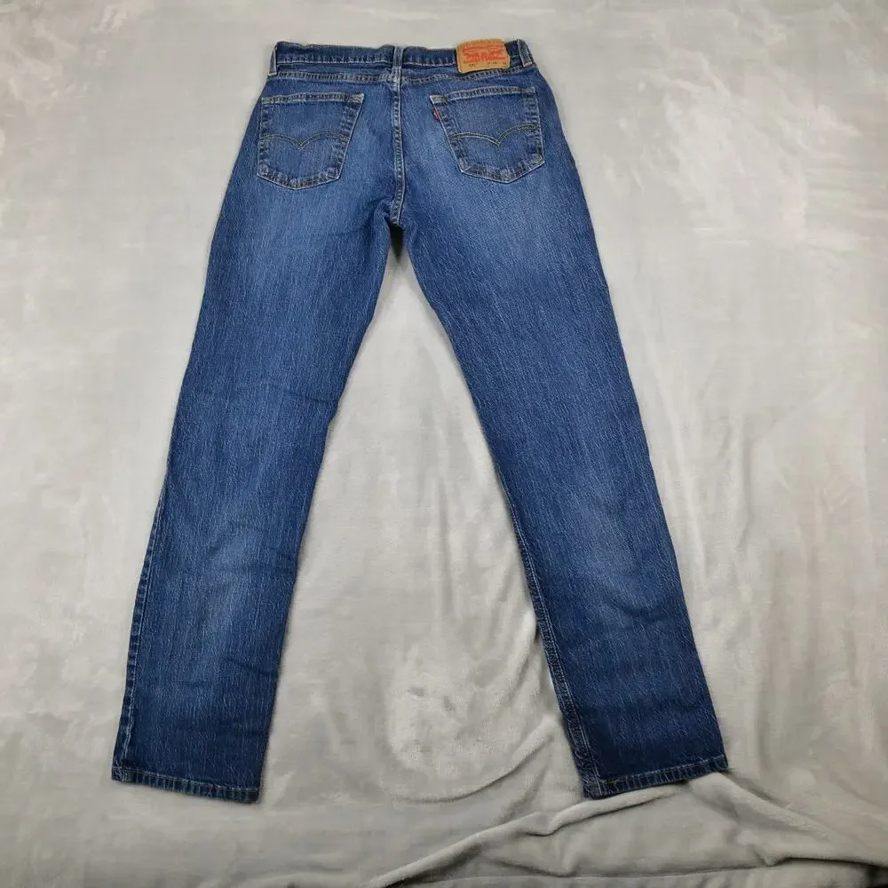 Levis Jeans 541 Mens 32x34 (30x31 Meas) Blue Denim